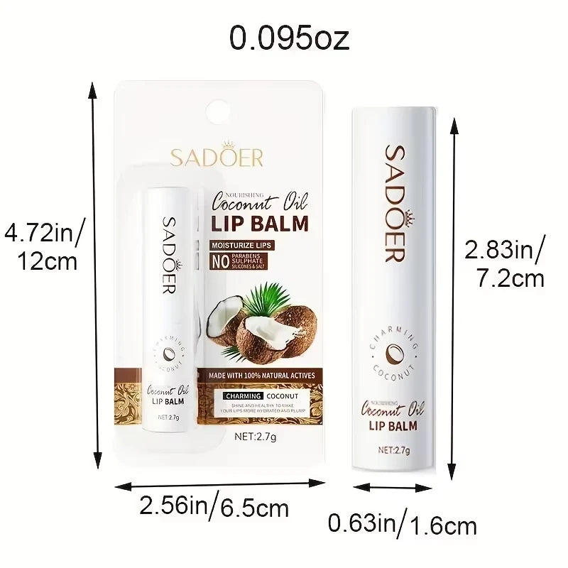 Long-Lasting Coconut Lip Balm