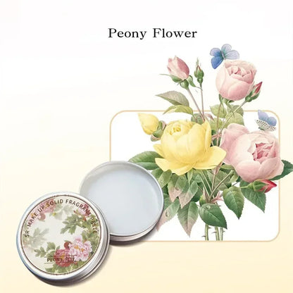 Long-Lasting Solid Floral Perfume Balm