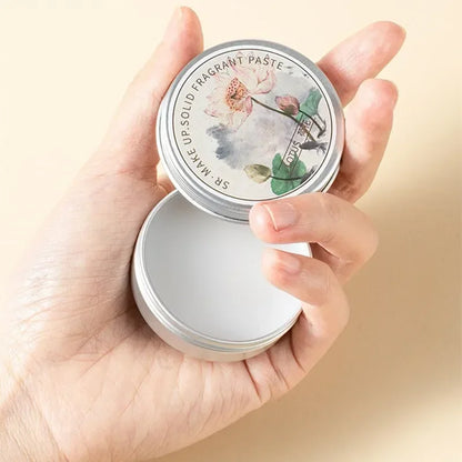 Long-Lasting Solid Floral Perfume Balm