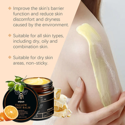 Beef Tallow & Honey Brightening Moisturizing Body Cream
