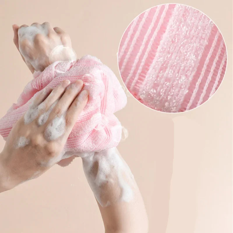 Japanese Nylon Exfoliating Bath Washcloth Towel