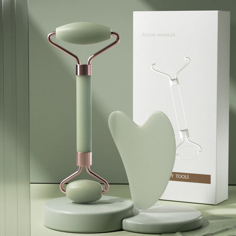 Resin Facial Roller & Scraping Massage Tool