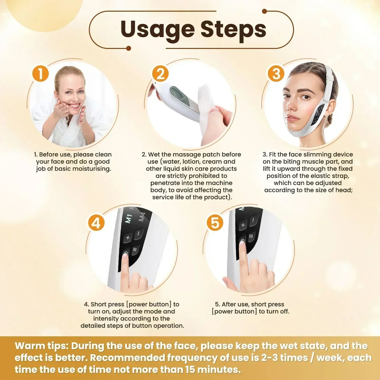 Electric V Face Lifting Beauty Device
