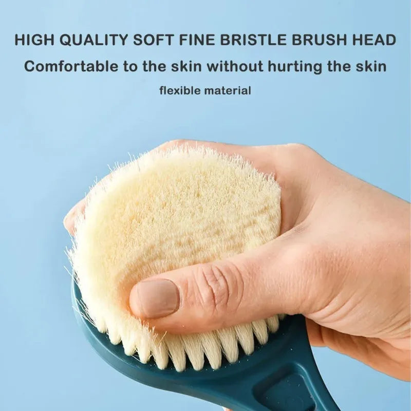 Long Handle Soft Hair Bath & Back Scrubber Brush