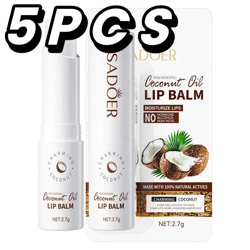 Long-Lasting Coconut Lip Balm